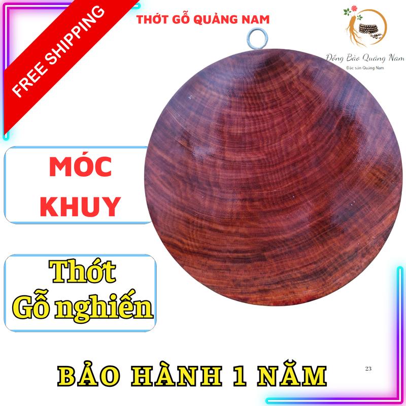 Thớt gỗ nghiến tròn nhỏ 20, 22cm kháng khuẩn thớt không lên dăm lên mùn đồ dùng nhà bếp