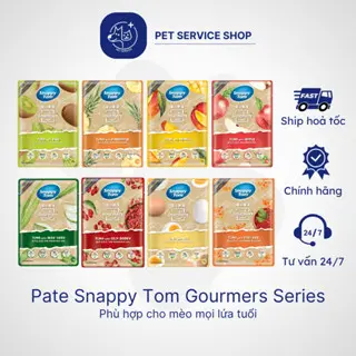 Pate SNAPPY TOM GOURMERS Series trái cây gói 70g PETSERVICE
