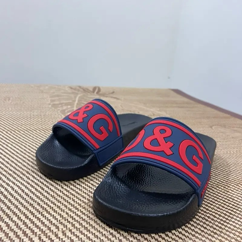 Dép lê Đờ và Gờ 1984 đế một lớp quai mác loạn xạ Nam - Slipper, DéP 0