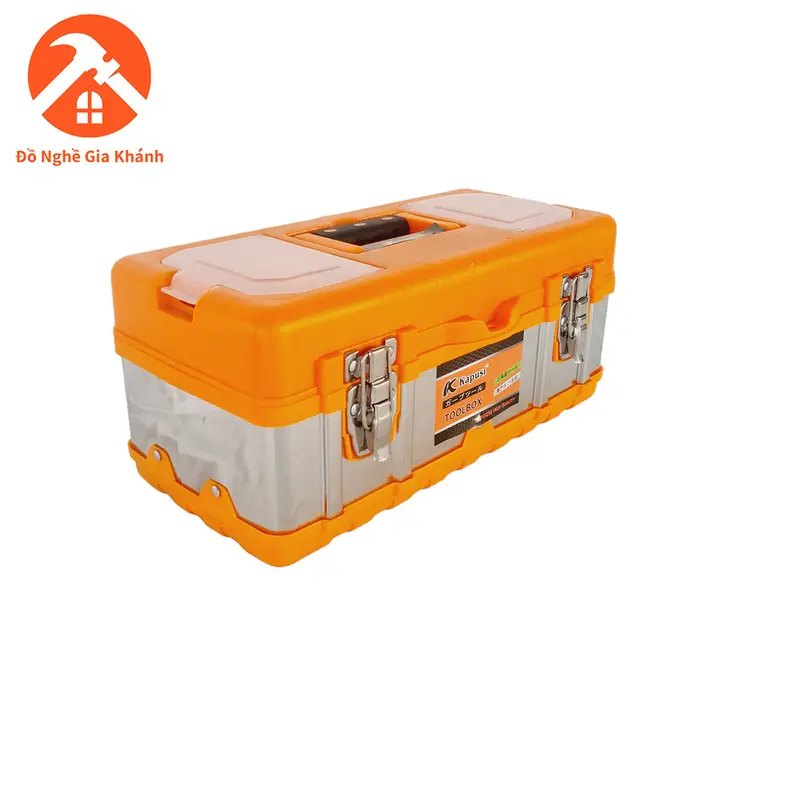 Thùng đựng đồ nghề cao cấp kích thước 41x22x18cm (trung) Kapusi chính hãng 0