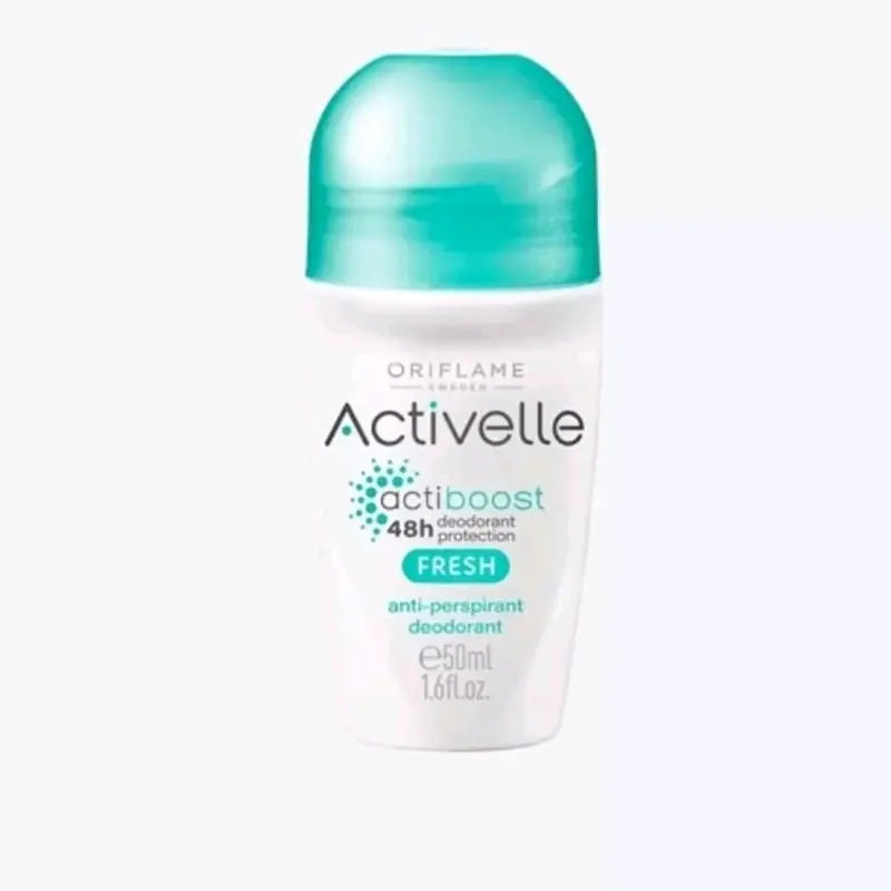 Deodorant Anti Perspirant Oriflame Activelle all varian 50ml Invisible/even tone/extreme/comfort/fresh Ketiak 5