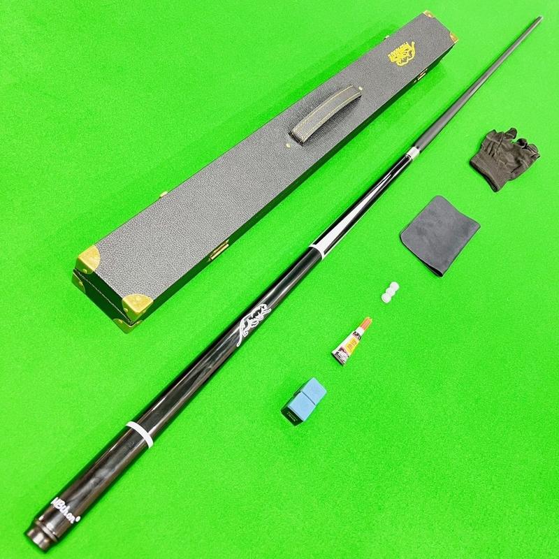 Product Introduction of New Upgrade Black Panther Black Technology Removable Split Carbon Billiard Cue Entry Level Snooker Small Medium Large Table Tennis 8