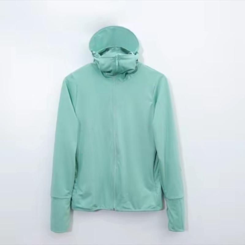 Áo chống nắng 2 lớp có che trán, vành mũ tháo rời, chất vải thông hơi thoáng khí mềm mát Sport 3