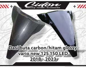 Dasi tameng dada buta vario led new 125 150 GEN 1 glossy carbon celup wtp 2018 - 2022 Motorcycle