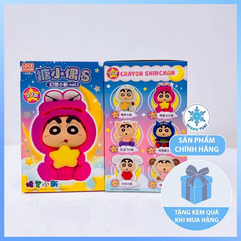 Mô Hình Blind Box Crayon Shin-Chan Cậu Bé Bút Chì Fantasy Vol 1 LDCX