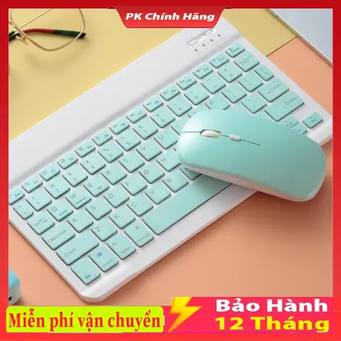 Bàn Phím Bluetooth 10 inch , Bộ Chuột Không Dây Bàn Phím Không Dây Đa Năng