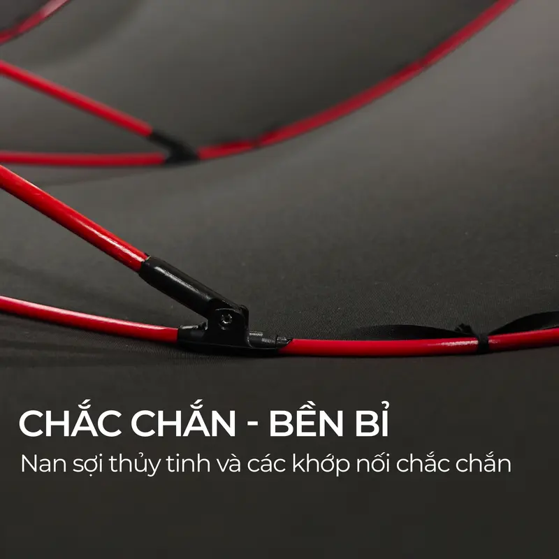Ô dù cán dài cao cấp Sport Palermo Umbrella chống lật gió to, tán rộng, che mưa che nắng 4