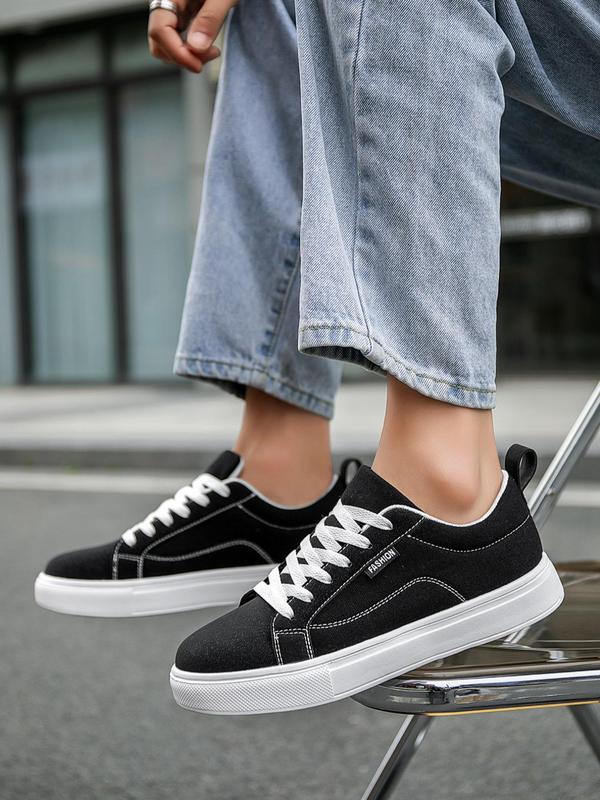 Men's Fashionable Lace Up Low Top Sneakers, Casual Comfortable Sports Shoes for Daily Wear, Trendy All-match Sneakers for Daily Wear 6