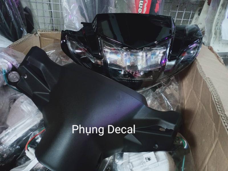 Trọn bộ đầu đèn 2 tầng lắp sirius 50-110cc + TẶNG DEMI Phụ Kiện