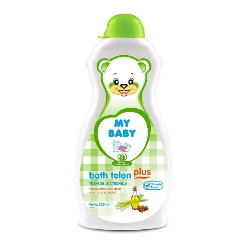 My Baby My Baby Bath with Telon Plus 200Ml Sabun Mandi bayi 1