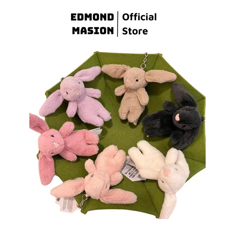 Móc khoá Hot Trend Thỏ bông Jellycat EDMOND MASION treo balo charm phụ kiện gắn balo túi xách 2