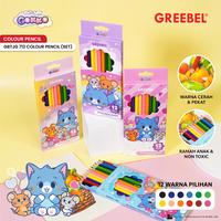 Gambar GREEBEL Pensil Warna Isi 12 Warna Panjang Classic Colour Pencil Tom and Jerry GOKKO 712 dari GREEBEL Kota Administrasi Jakarta Barat 1 Tokopedia
