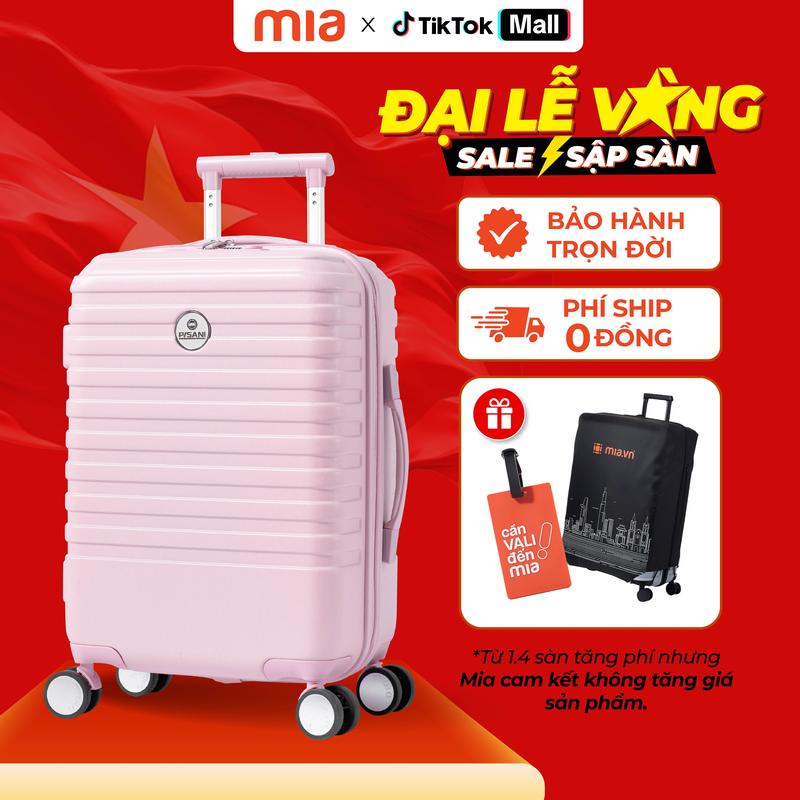 Vali Pisani Reito YG086L 2 size S/M Vali kéo du lịch Chất liệu nhựa PC/ABS cứng cáp, bền bỉ, Chịu mọi va đập hạn chế trầy xước, dây kéo nới rộng tặng diện tích, tích hợp cổng sạc USB Khoá số TSA chuẩn HOA KỲ - Vali MIA MIỄN PHÍ BẢO HÀNH TRỌN ĐỜI.