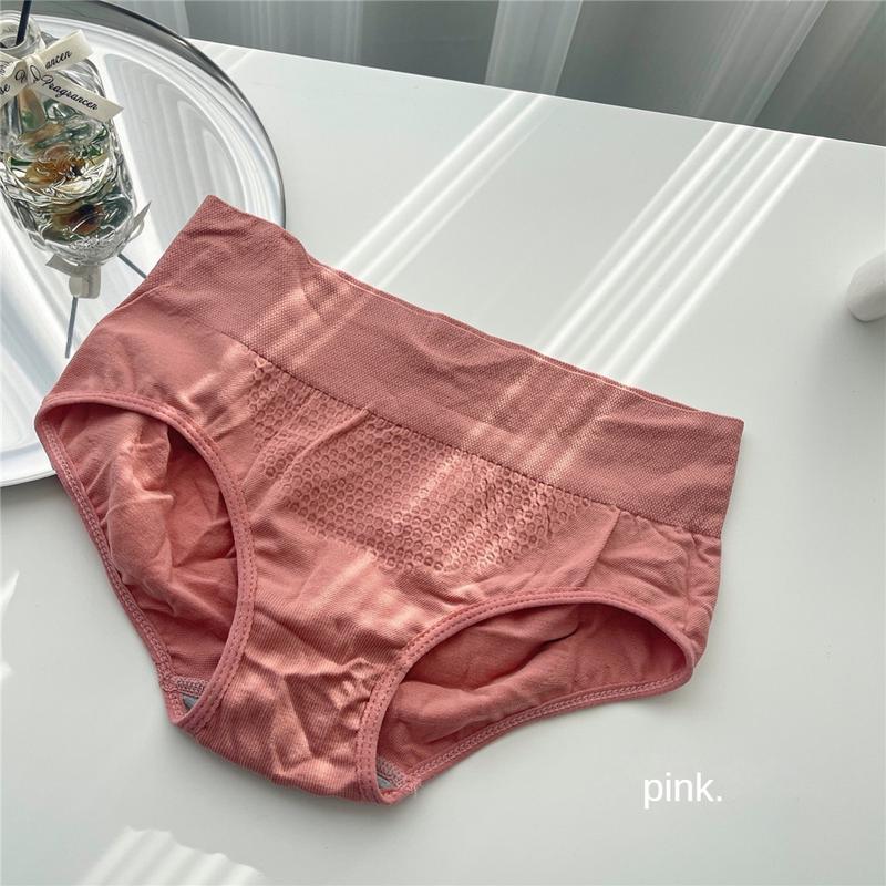 Product Introduction of dingzhenkeji13 【COD】 Quần Lót Hàng Ngày Thoải Mái Thoáng Khí, 4 Mùa, Quần Lót Tổ Ong Nâng Cơ Định Hình, Màu Đào Mới, Dây Thắt Lưng Co Giãn 4 Chiều 30