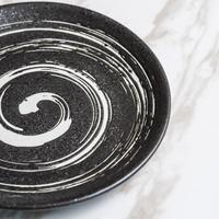 Gambar Vanity Black Salad Plate 8" / Piring makan cantik unik Kitchenware dari Brewsuniq Store Kota Medan 5 Tokopedia
