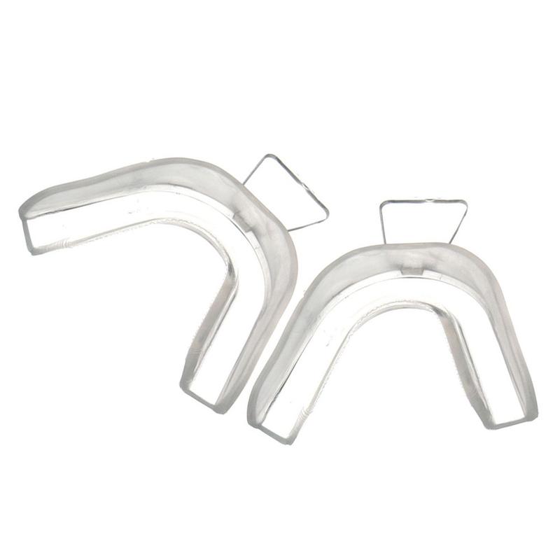 2Pcs Thermoform Moldable Mouth Teeth Dental Trays Tooth Whitening Guard Whitener Oral Silicone 0