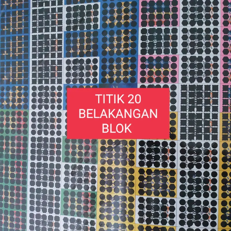 MAINAN GOSOK GOSOK BOM ISI 2000PCS BELAKANG BLOK HITAM 1