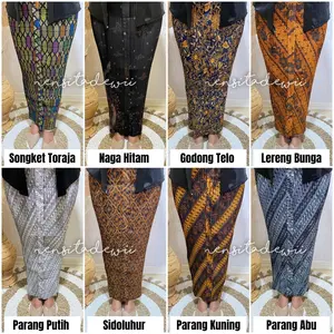 [Part 1] Rok Plisket Wiru - Motif Lengkap / Warna & Motif Cantik