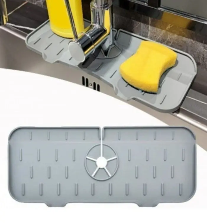 MEI SPORT Tarsureid Alas Keran Air Bahan Silikon Kamar Mandi dan dapur sink