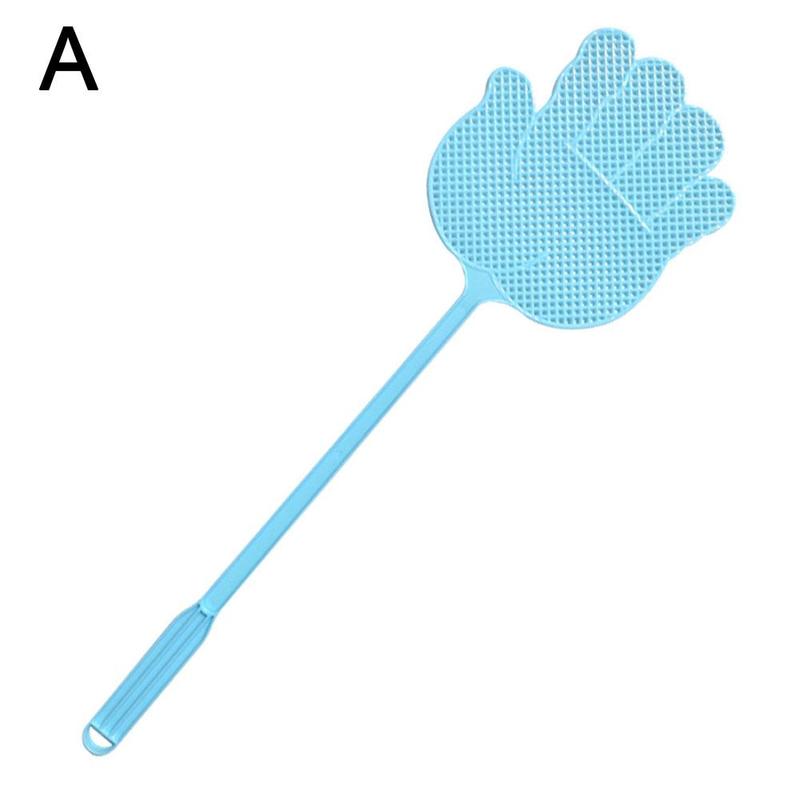 Product Introduction of 1/6 Creative Palm Fly Swatter Manual Model Plastic Fly Swatter Mosquito Swatter Lengthened Thickened Large Anti-mosquito Swatters 30
