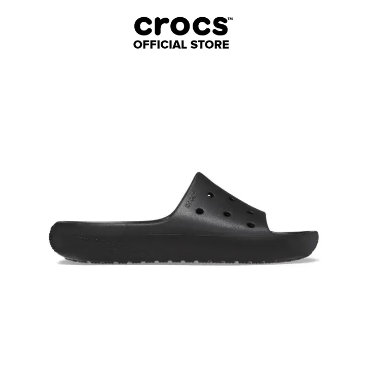 Dép Quai Ngang Unisex Crocs Classic V2 - Black - 209401-001
