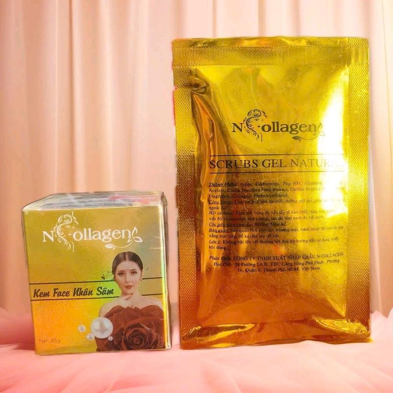 FACE SÂM VÀNG N COLLAGEN kèm ttbc _hỗ trợ dưỡng da Làm Đẹp Da