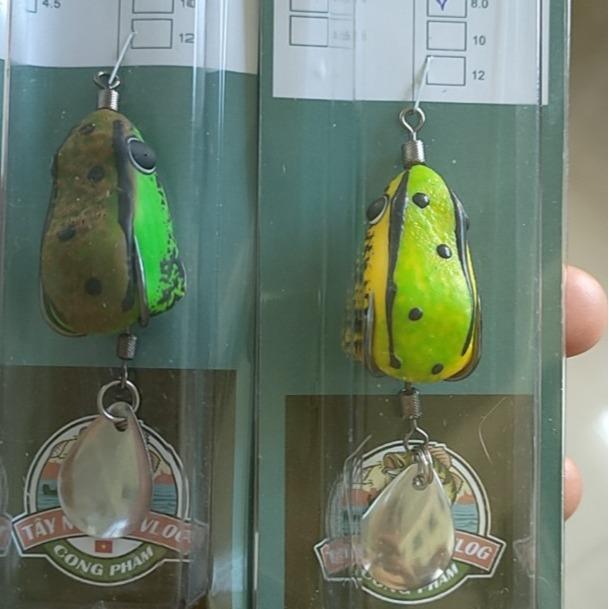 Nhái hơi TNV mini - mồi câu cá lóc