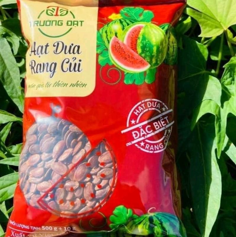  Hạt Dưa Rang Củi Trường Đạt 500gr Vị Muối  Ăn Vặt Snack  - Hạt Dưa Rang Củi Sạch Thơm Ngon Tốt Cho Sức Khỏe - Cay 