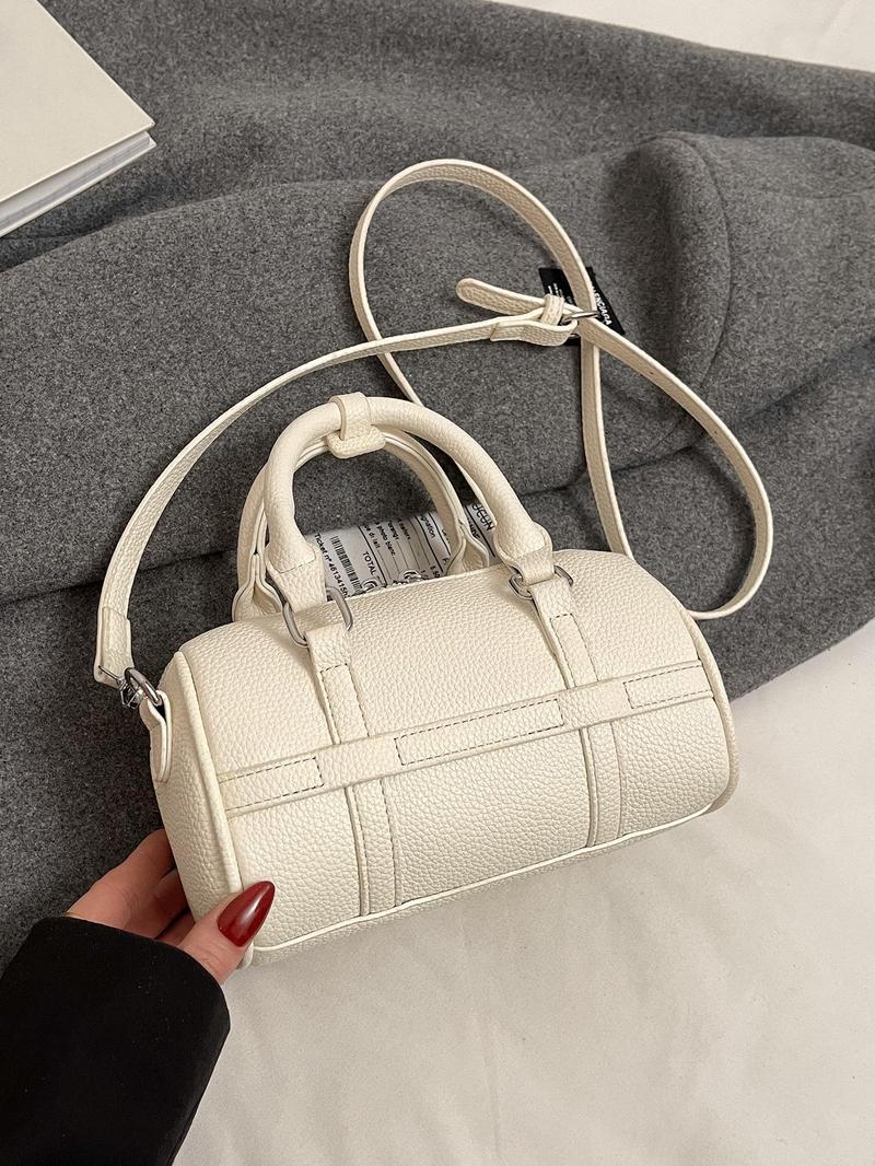 Product Introduction of Women's Elegant Handbag, Fashionable Solid Color Crossbody Bag for Daily Used, Casual Trendy Versatile High-quality Daily Commuting Bag 3