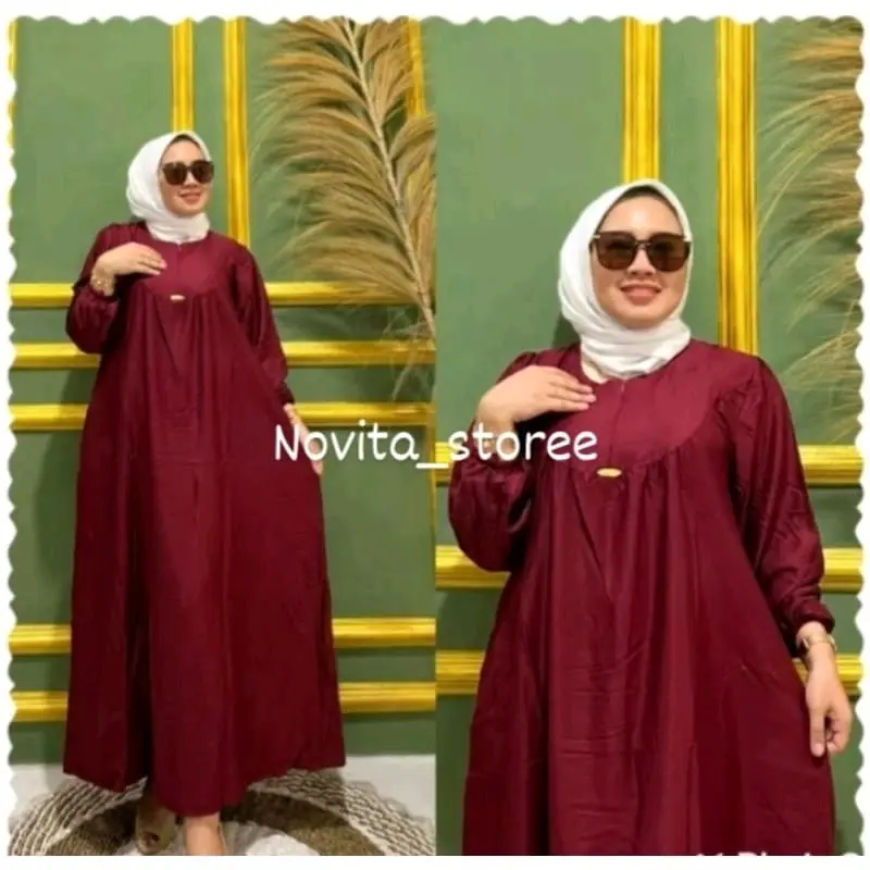 midi dress rayon premium Polos