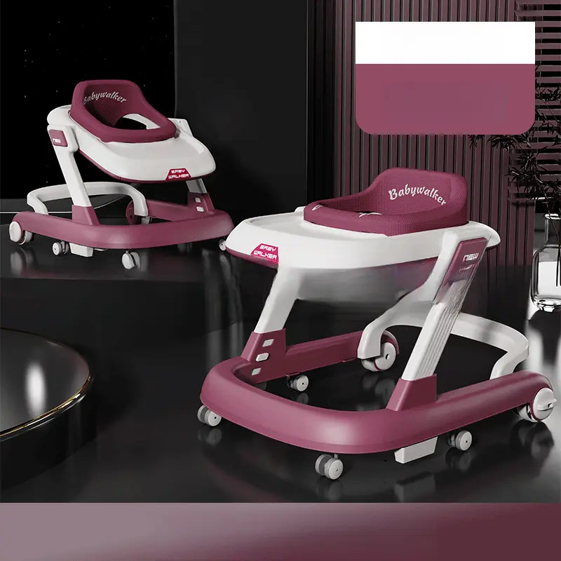 Baby Walker cart with anti-lag design. New walking tool for baby walkers. Multifunction anti-Llover function for baby walkers 20s