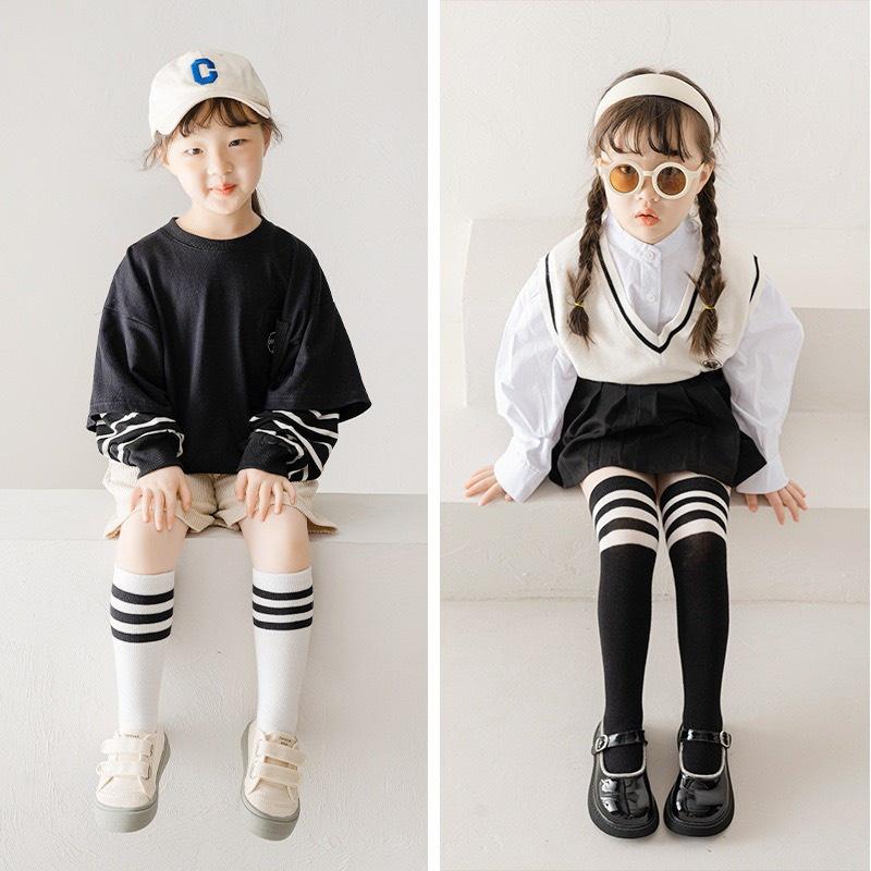  Vớ tất dài qua đầu gối cho bé gái từ 2 đến 9 tuổi 