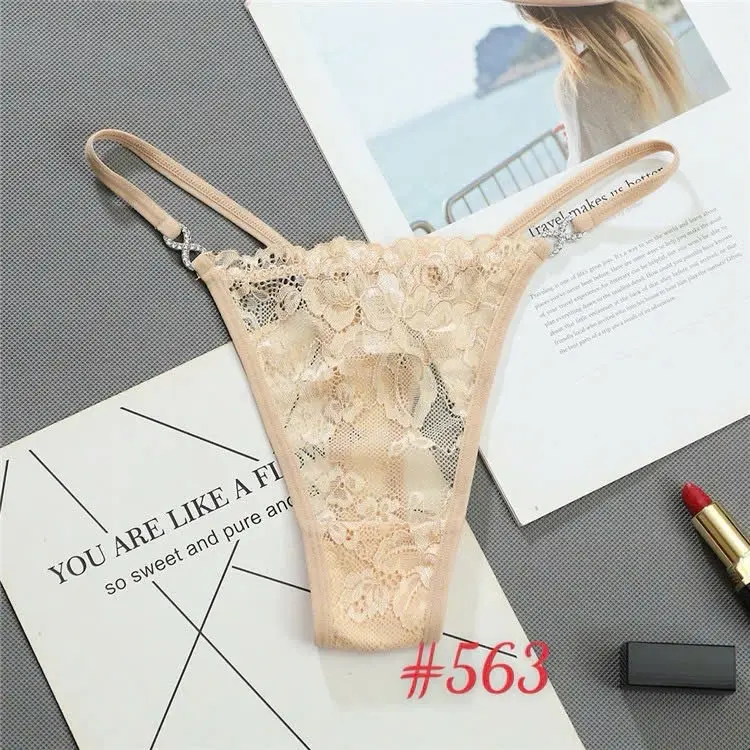 Quần lót nữ mẫu vải ren bảng nhỏ mã #563 5