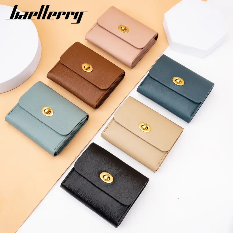 Dompet Kartu Koin Wanita Kulit PU BAELLERRY K8324 5