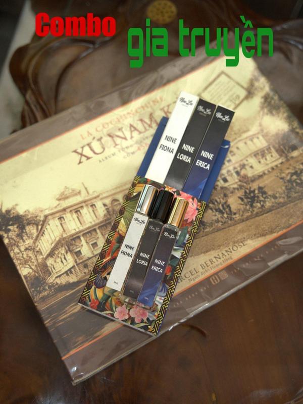 Combo 3 chai nước hoa gia truyền Nine Lee