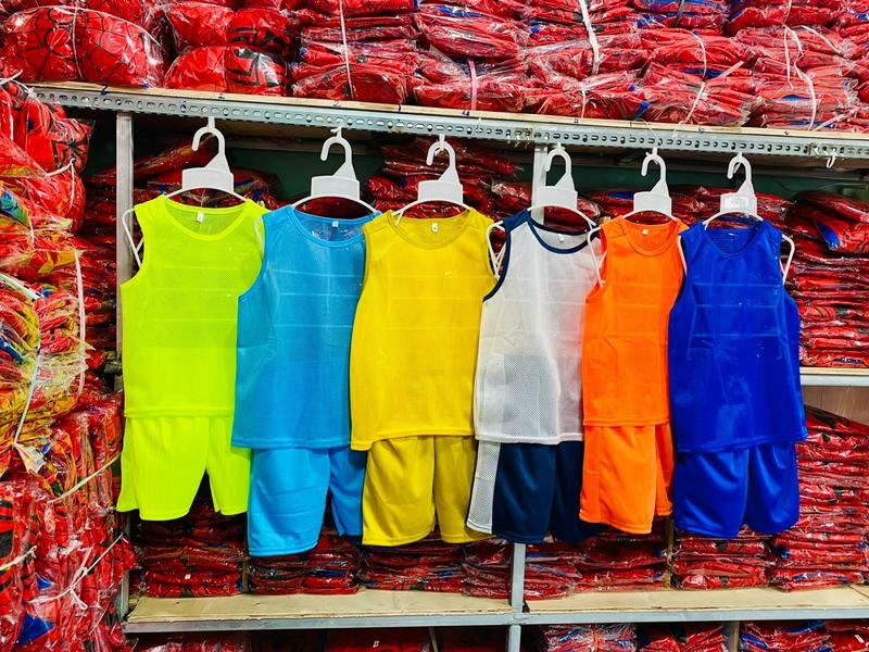 sét 4 bộ 4 màu - Bộ quần áo ba lỗ cho bé trai vải lưới , nhiều màu, co giãn , size 10kg đến 25kg bộ  ba