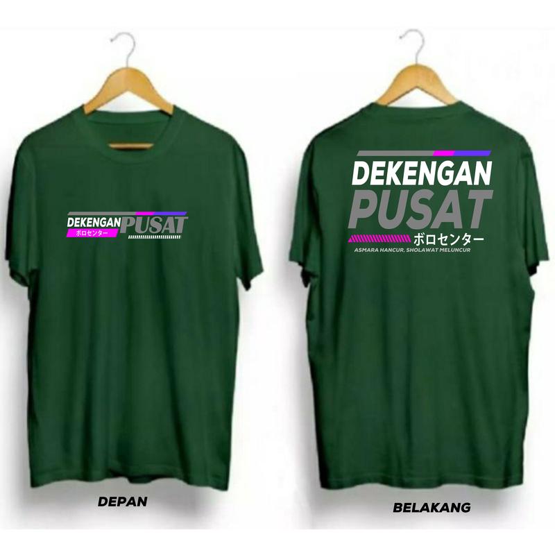 KAOS DEKENGAN PUSAT PRIA LENGAN PENDEK BAHAN KATUN CVC ADEM TIDAK BIKIN GERAH VIRAL TIK TOK Nyaman Distro 2