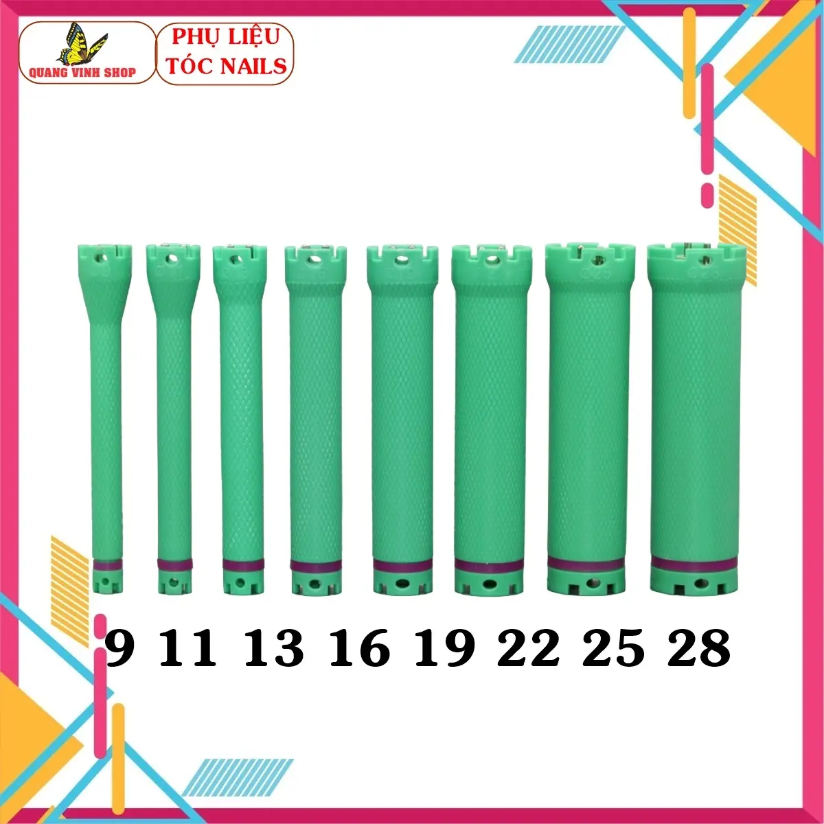 [Đọc kĩ mô tả] Trục Xương Uốn Nóng 24V Màu Xanh Lá 11cm