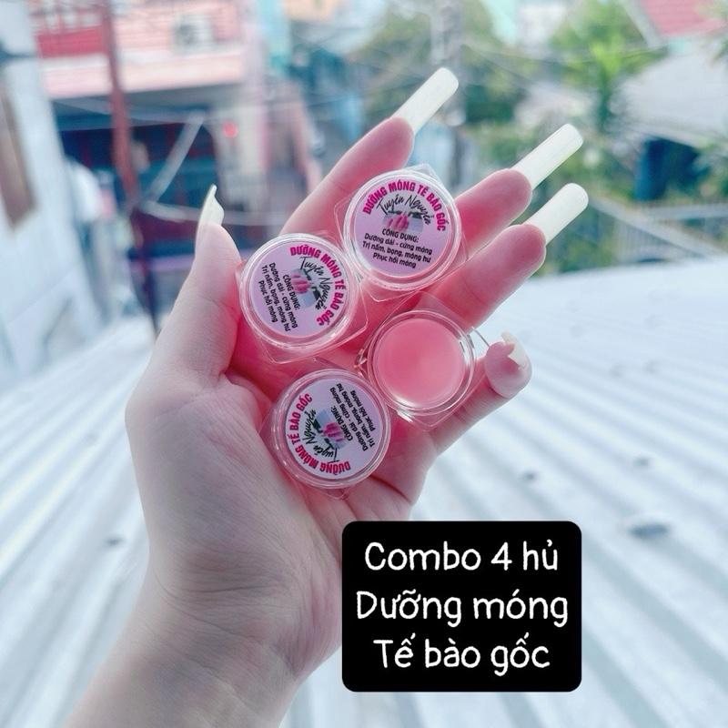 COMBO 4 HỦ DƯỠNG DÀI MÓNG TẾ BÀO GỐC DƯỠNG MÓNG TAY CHÂN , DÀI MÓNG , CỨNG MÓNG , CHĂM SÓC MÓNG,  DƯỠNG Nail serum duong