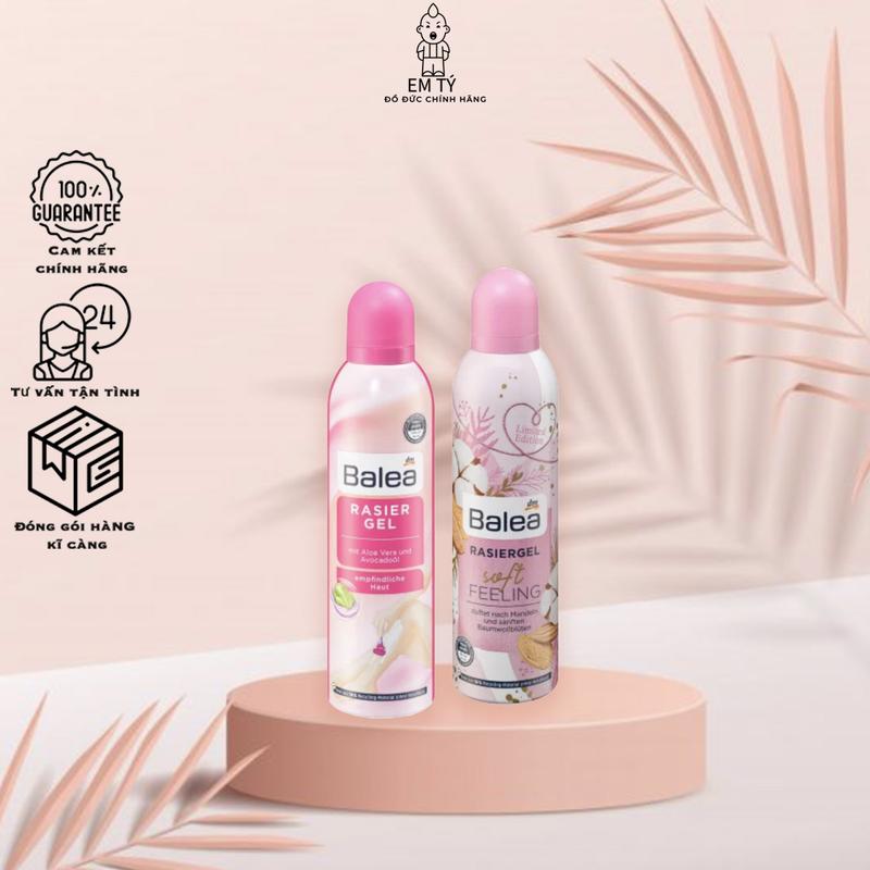 Gel cạo lông Balea,kem tẩy lông Đức toàn thân và bikini dành cho nữ