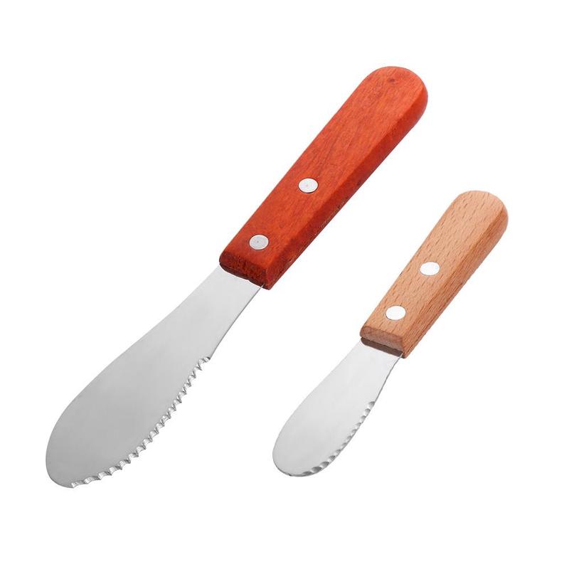 Product Introduction of Eco-Friendly Stainless Steel Jam Cheese Tools Butter Spatula Cream Scraper Kitchen Accessories 18