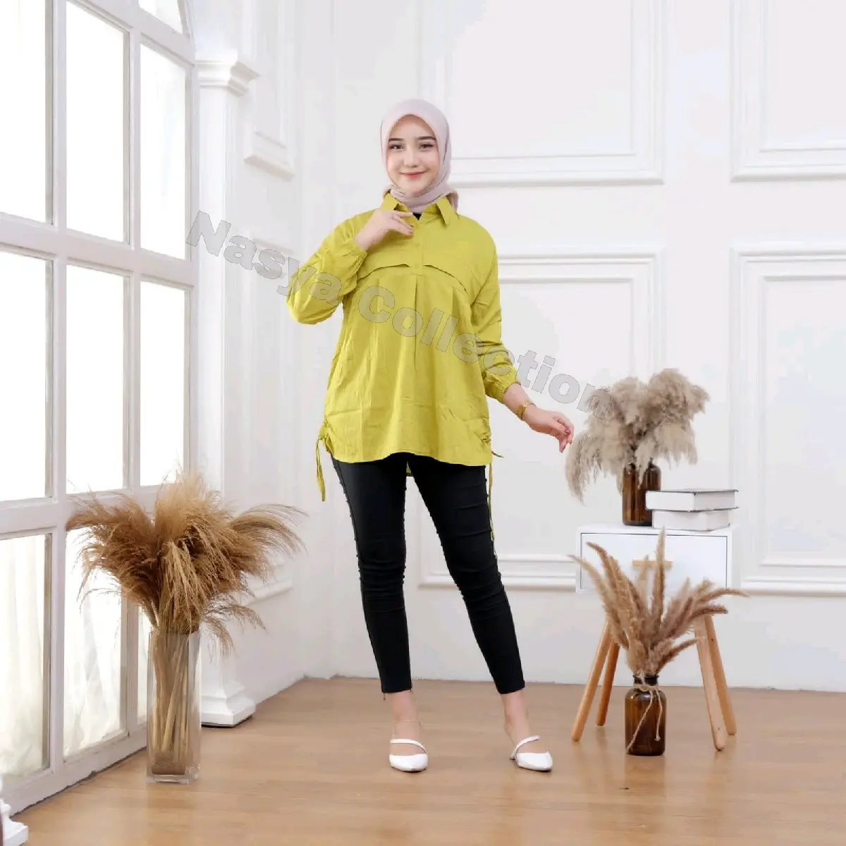 Blouse Alika Serut Bawah