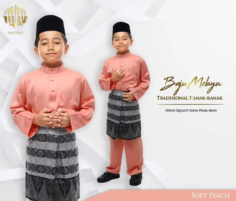 Baju melayu anak baju anak baju koko anak 0