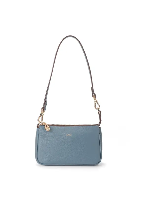 Women's Solid Color Shoulder Bag, Fashionable Cowhide Crossbody Bag for Daily Used, Casual Trendy Versatile High-quality Daily Commuting Bag 5