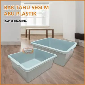 [COD] BAK TAHU - Baskom / Ember Plastik / Bak Pasir Kucing / Hidroponik