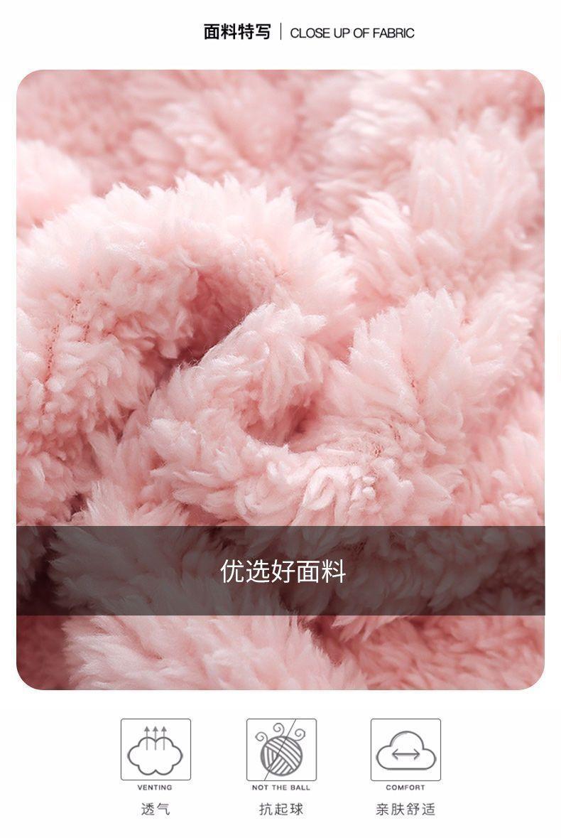 Product Introduction of Bộ Đồ Ngủ Trẻ Em, Dày Dặn Cho Mùa Thu Và Mùa Đông, Làm Bằng vải nỉ Cho Bé Gái, Thiết Kế Hoạt Hình Dễ Thương, Được Làm Bằng Lông Cừu San Hô Cho Bé Gái, Bộ Đồ Mặc Nhà 4