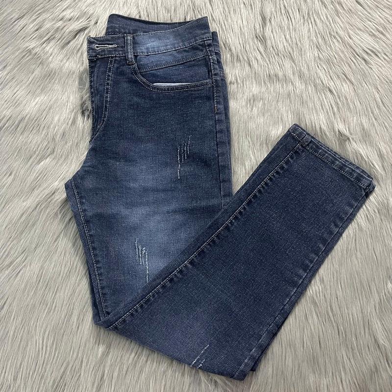 Quần Jean Nam Cotton 10 Màu  Co Dãn Nhẹ Form Chuẩn Dày Dặn Mềm Mịn Phong Cách Trẻ Trung