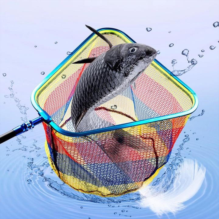 MẶT VỢT SĂN HÀNG 7 MÀU 40CM - 45CM - 50CM Fishing Bắt Cá Đi Câu MV12-Đại Hành Fishing Câu Cá