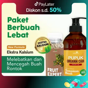 INFARM - Paket Pelebat Buah POC Buah + Fruit Expert 250gr, Merangsang Pembungaan dan Buah Lebat