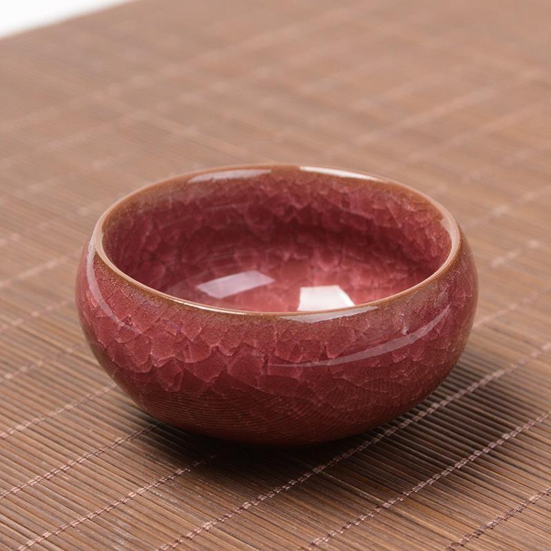 Product Introduction of Made in China Dehua Premium Ice Crack Tea Cup Ceramic Purple Clay Kung Fu Tea Set Tasting Cup Wedding Festival Gift 17